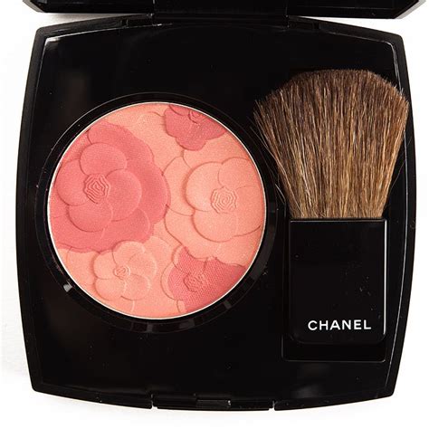 Chanel Blush Camelia Peche Jardin de Chanel Blush Review